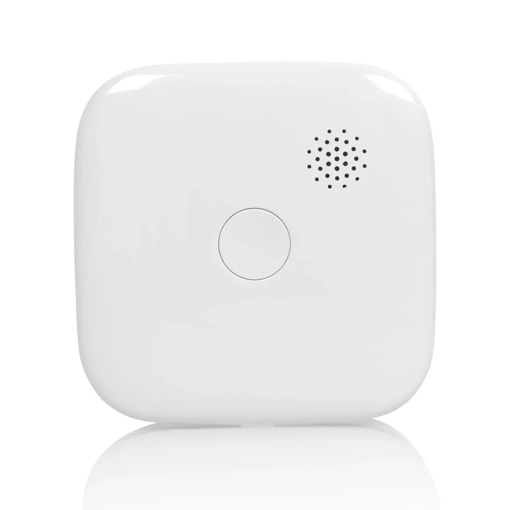 WiFi smoke detector with Connected-at-Home app support