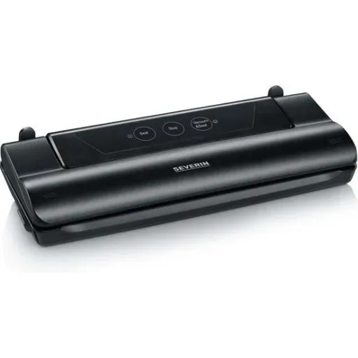 Vacuum packaging machine - for PE, PP and PVC - 110 Watt - Black
