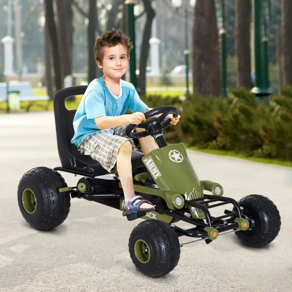 Pedal car Go Kart from 3 years Green
