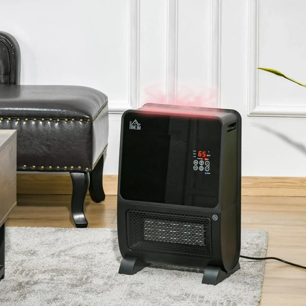 2 in 1 fan heater 33 cm x 21 cm x 49.5 cm