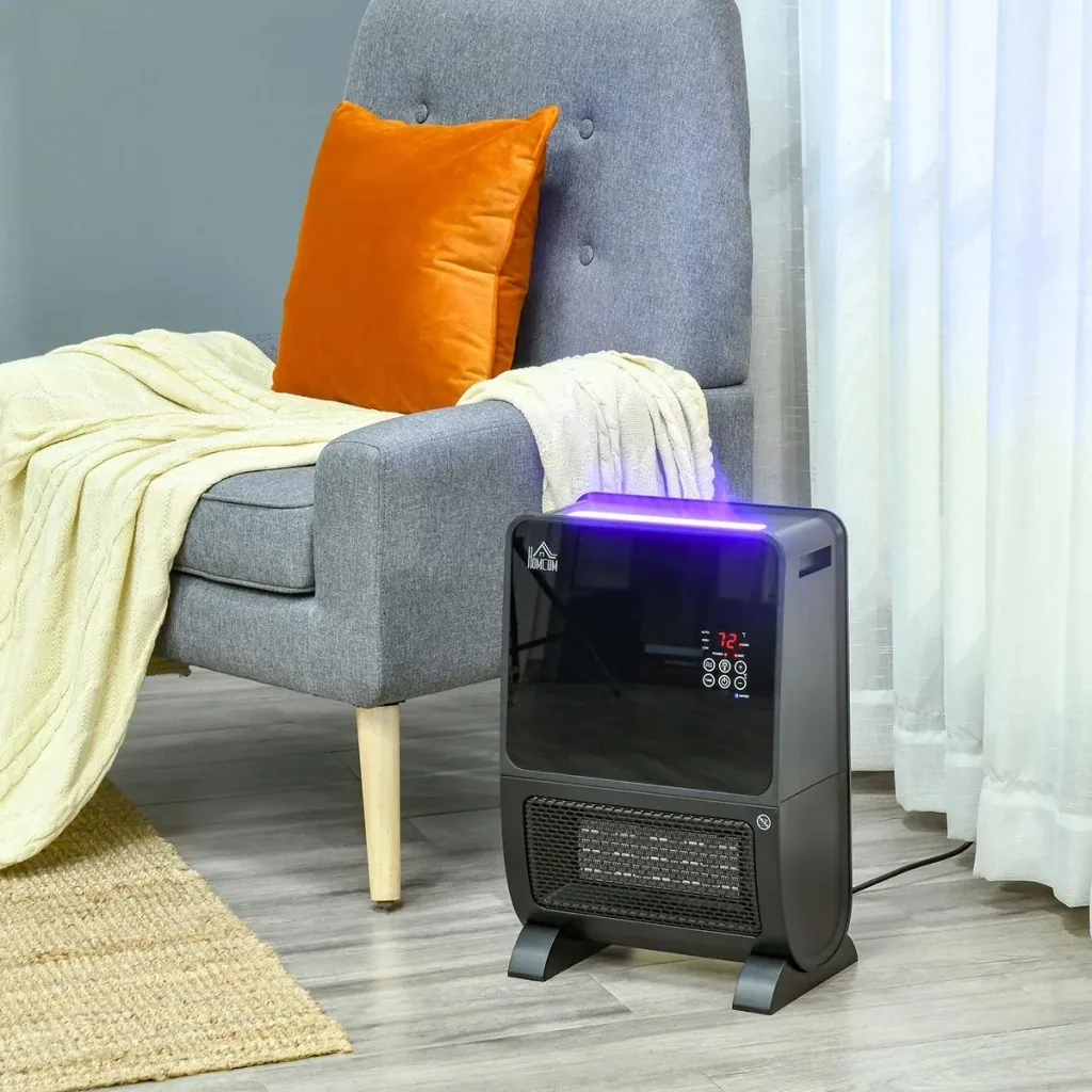 2 in 1 fan heater 33 cm x 21 cm x 49.5 cm