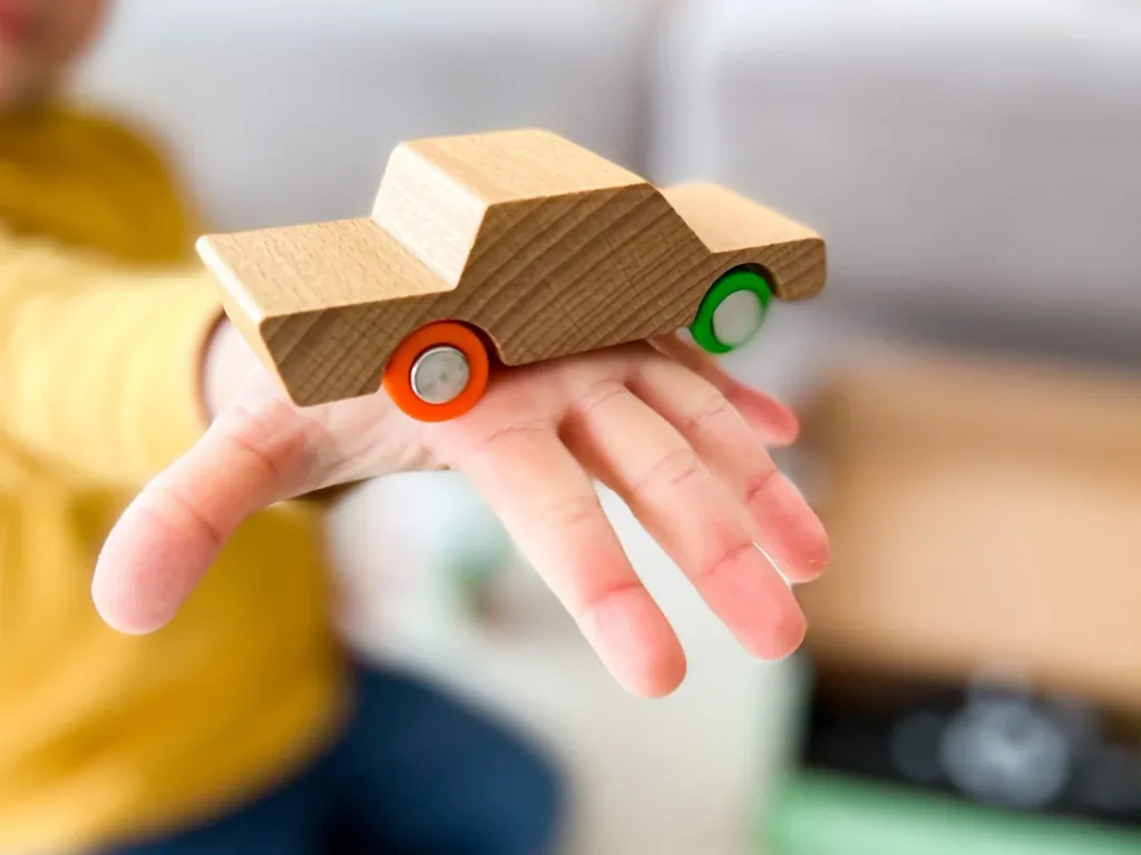 Waytoplay speelgoedracebaan + 1 auto, cadeauset