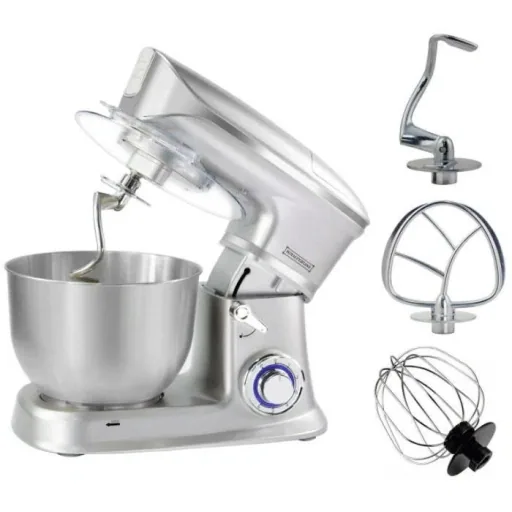 Royalty Line Food Processor 1900W | 3-in-1 Food Processor | Silver