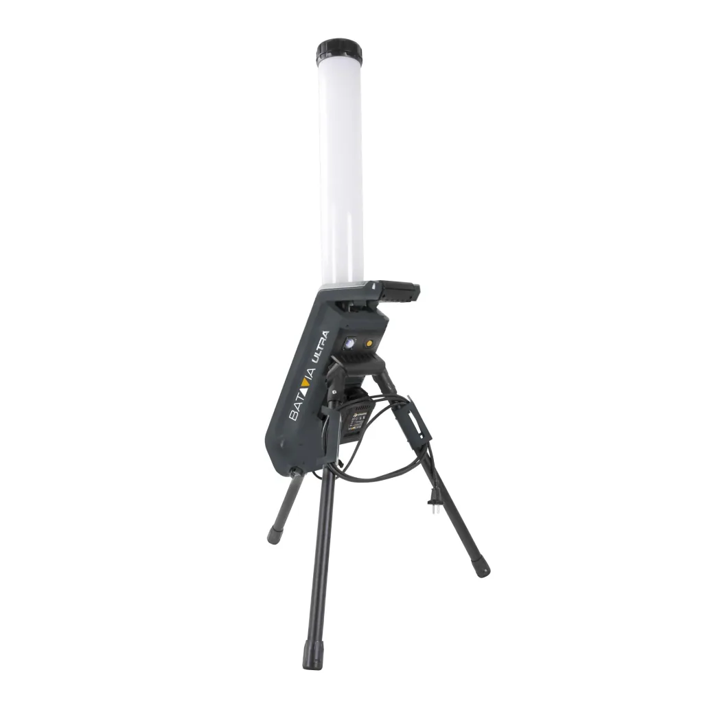Maxxpack 18V hybride LED-werklamp 360° met statief (zonder accu en lader)