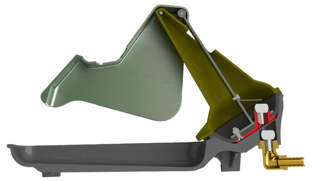 Pasture pump P100 with double stroke function
