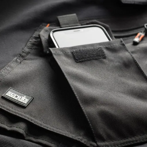Pro Flex Plus work trousers, black 38R