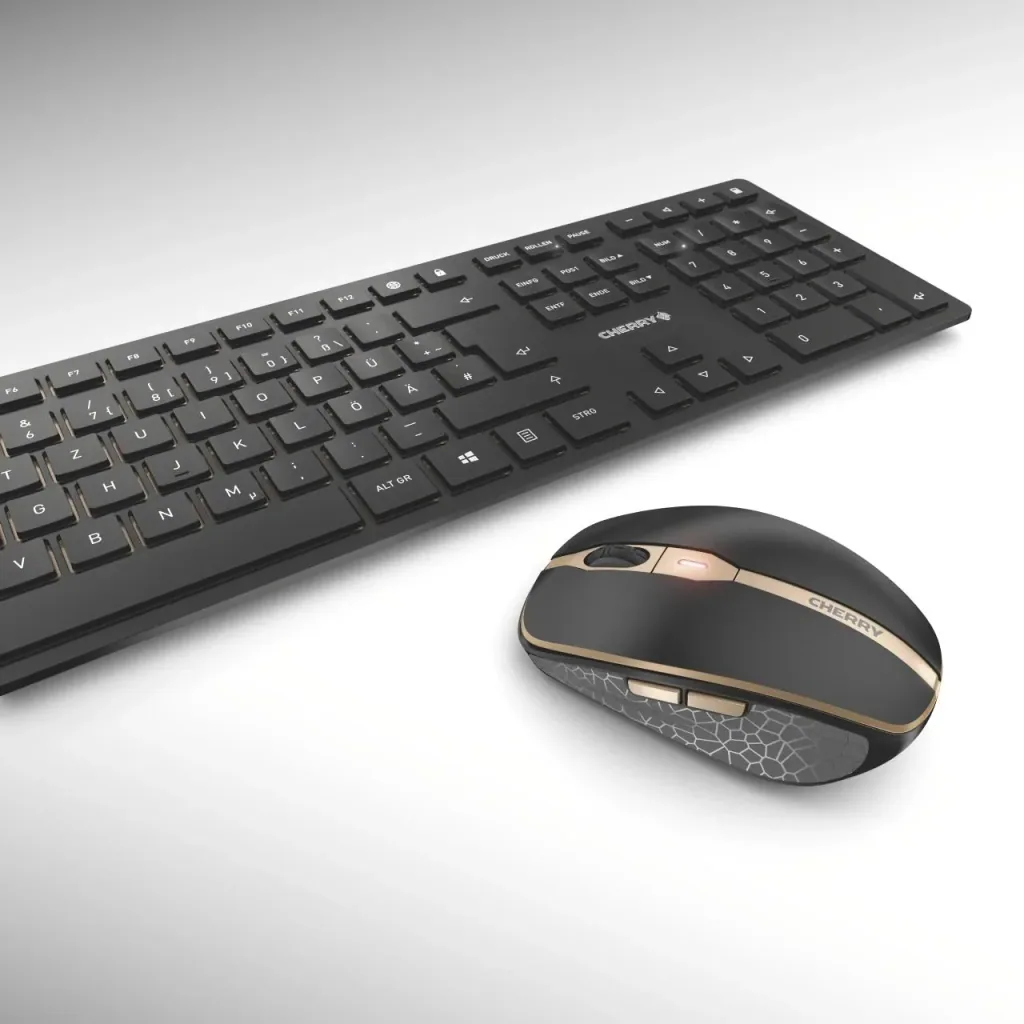 Wireless keyboard and mouse set DW 9000 SLIM black