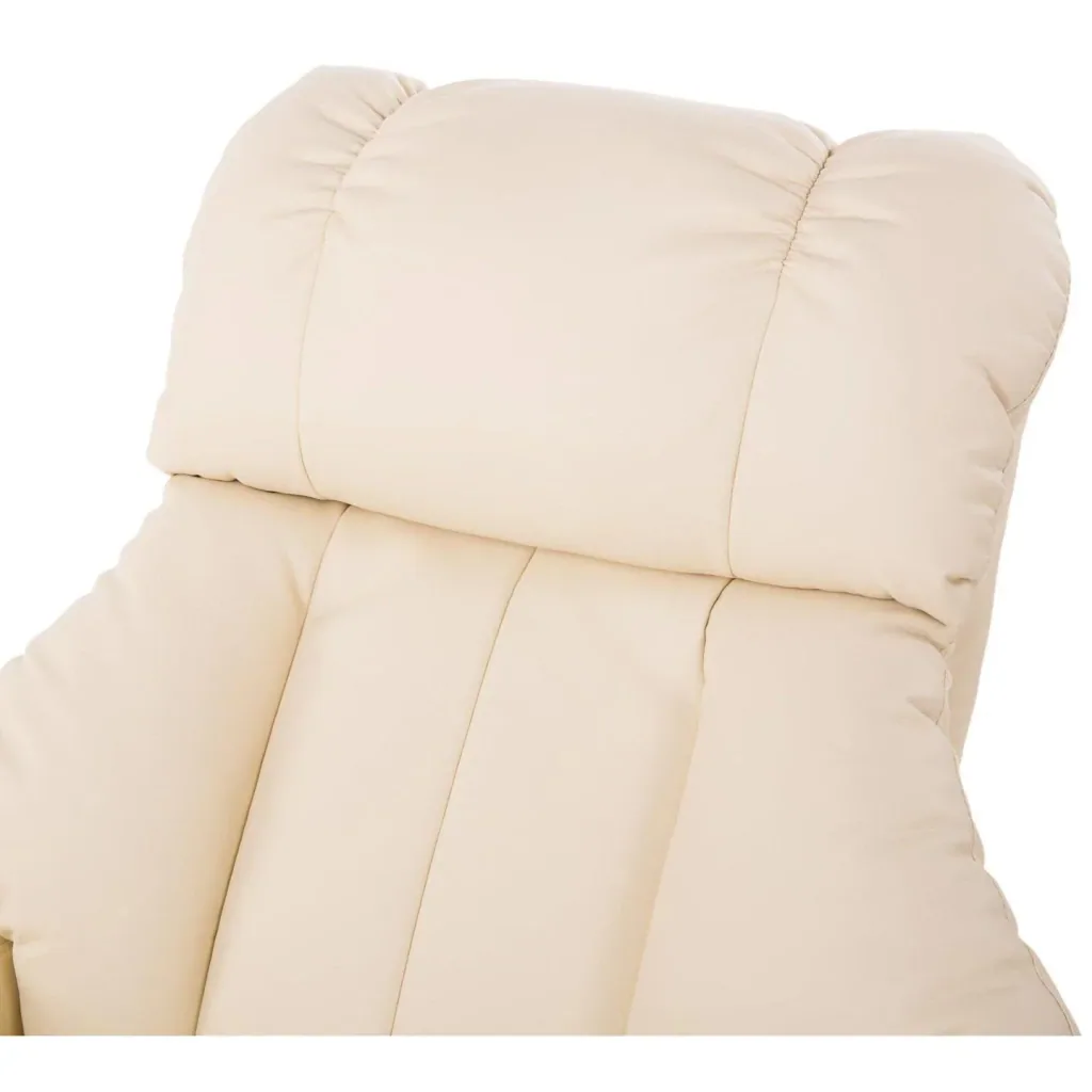 TV armchair and stool with massage and heating function