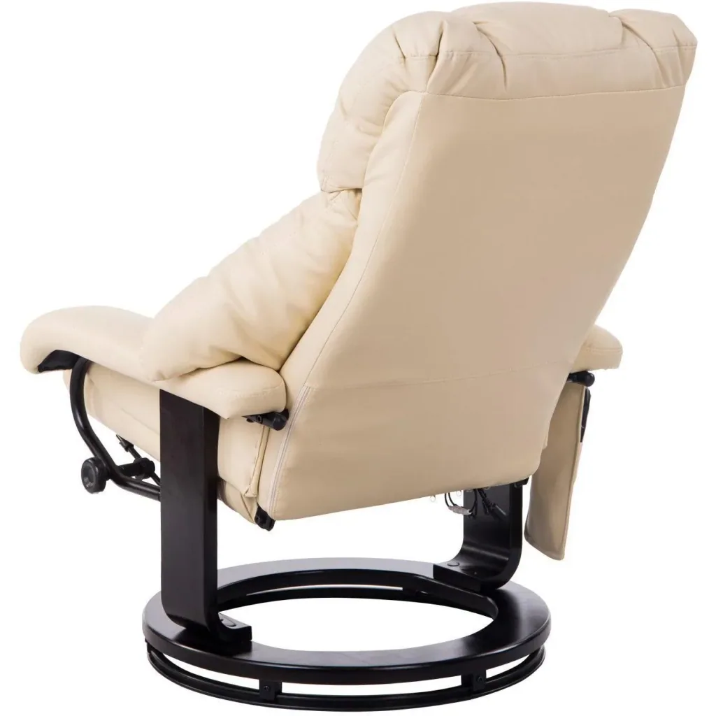 TV armchair and stool with massage and heating function