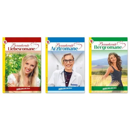 Romance novels, 6 pieces