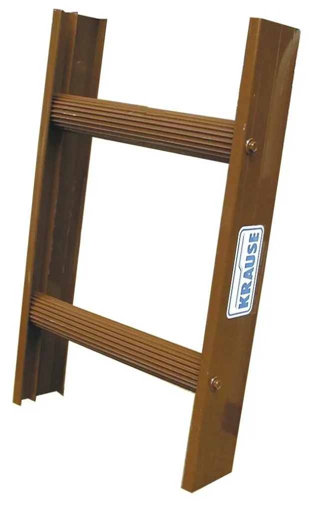 Roof ladder, 12 rungs, wood - width 37 cm - length 340 cm