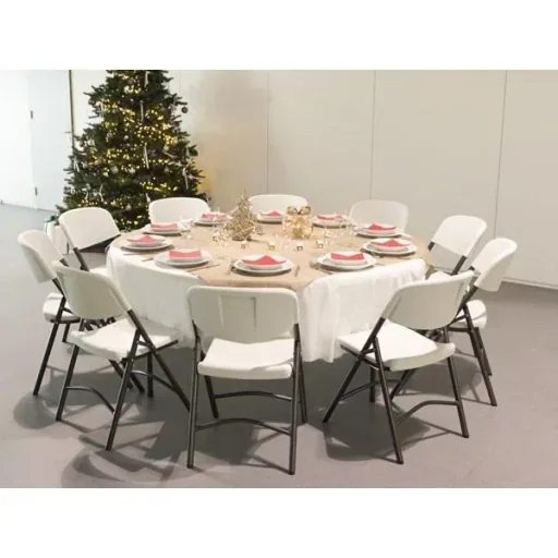 FOLDING TABLE - ROUND - Ø 180 cm