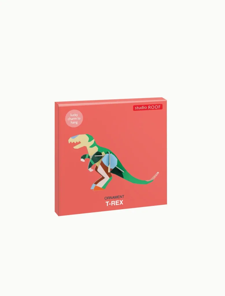 Studio ROOF Ornament, Knutselpakket, 3D wandobject - T-rex