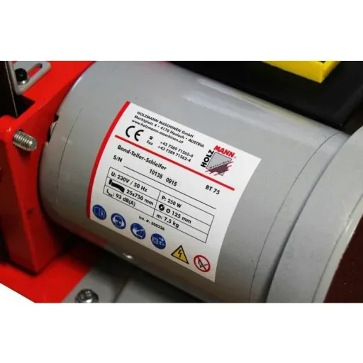 Disc sander BT75_230V - 7 speeds - powerful motor