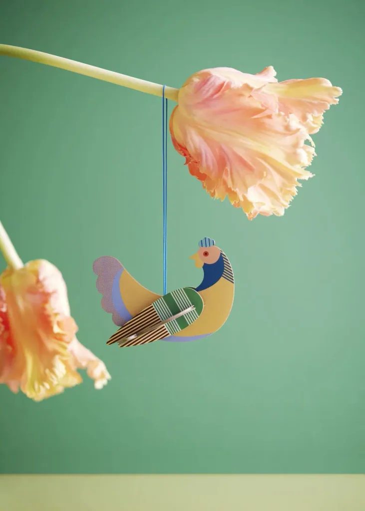 Studio ROOF Ornament, knutselpakket, 3D muurobject - Kip