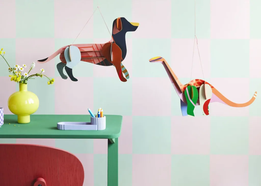 Studio ROOF Knutselset - 3D wanddecoratie Milo Diplodocus