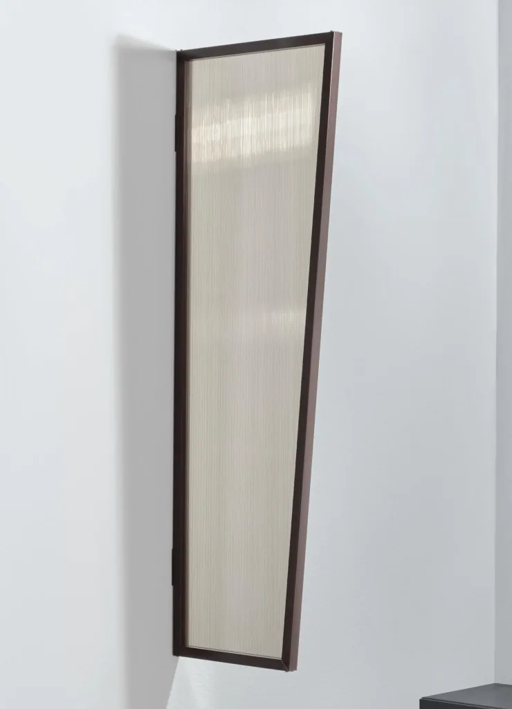 Side panel for B2 PC Bronze, 1750 x 600 x 450 mm, color brown
