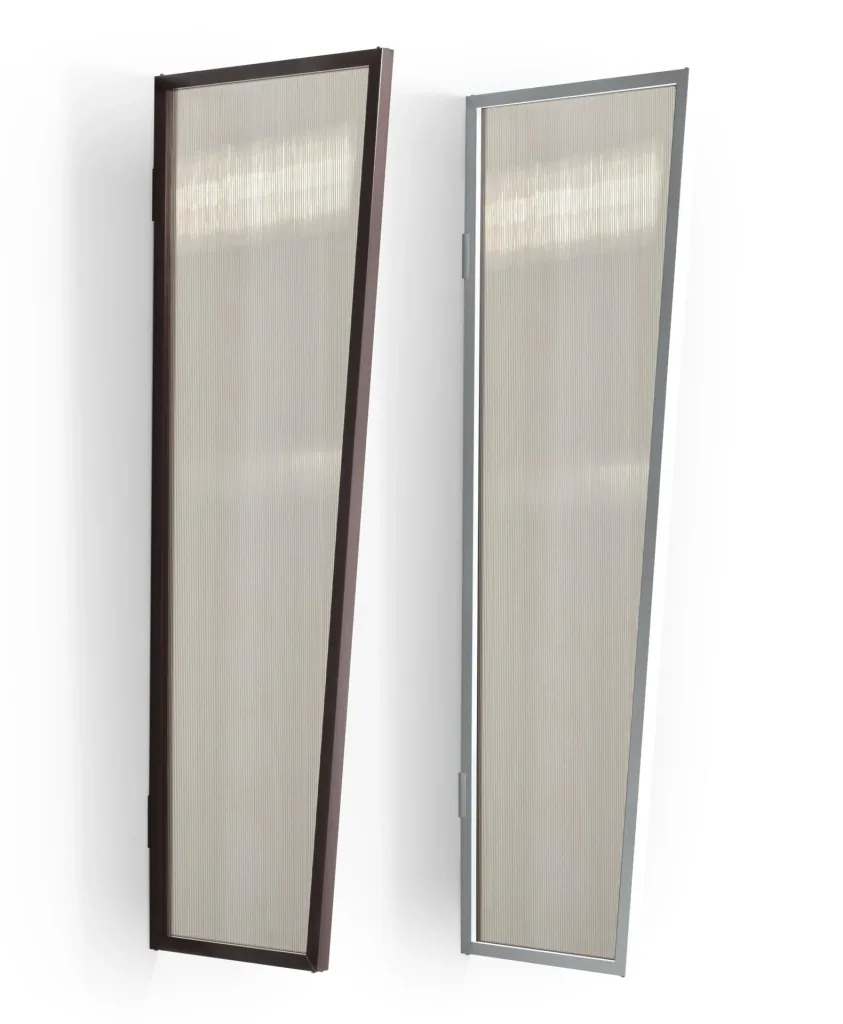 Side panel for B2 PC Bronze, 1750 x 600 x 450 mm, color brown