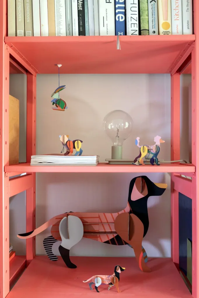 Studio ROOF Knutselset, 3D wandobject, 3D decoratie - Maggie Dackel