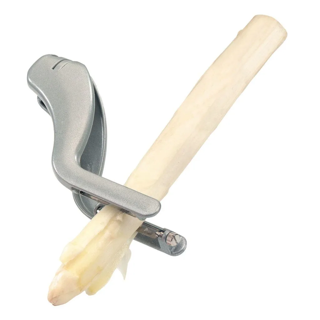 Double vegetable peeler, asparagus peeler, “Peel Star Alu”