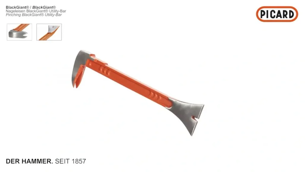 Nageleisen BlackGiant®Utility-Bar, 250 mm