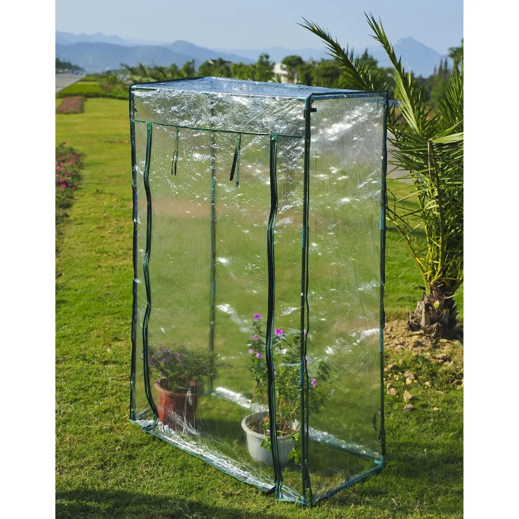 Greenhouse 1x0.5x1.5m Cold Frame Transparent