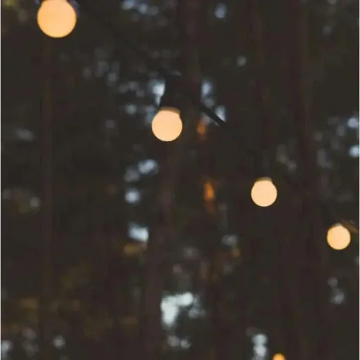 VT-71020 String Lights - Waterproof - 20 LED Bulbs - 6000K - 10M