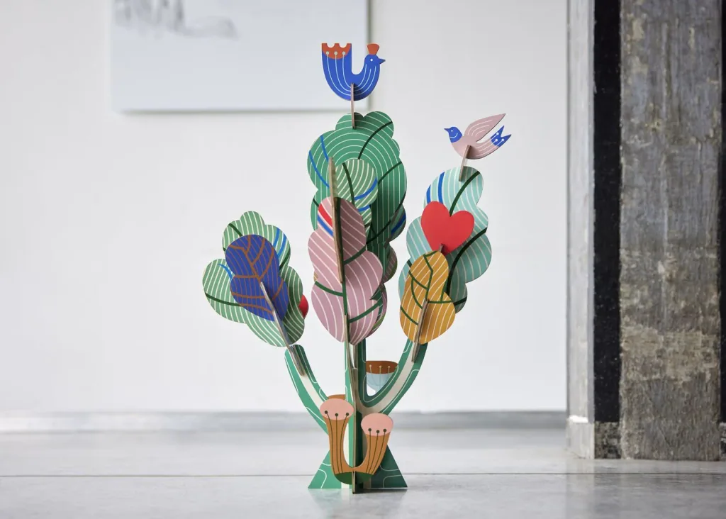 Studio ROOF wanddecoratie, knutselpakket, 3D wandobject - Tree of Life by Ilya