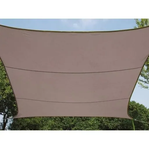 Shade cloth including Perel fixing kit - Rectangle - 2 x 3 m - Taupe
