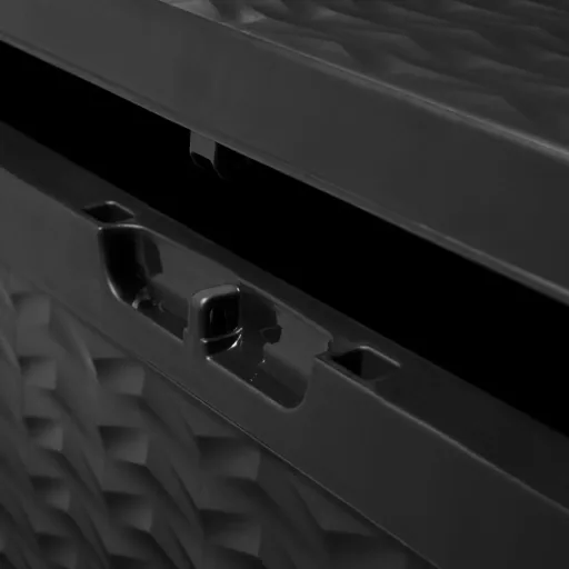 Storage box Cargo Anthracite 120x45x60cm with wheels