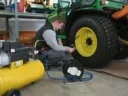 Compressed air hose reel, 20 m x Ø 6/12 mm
