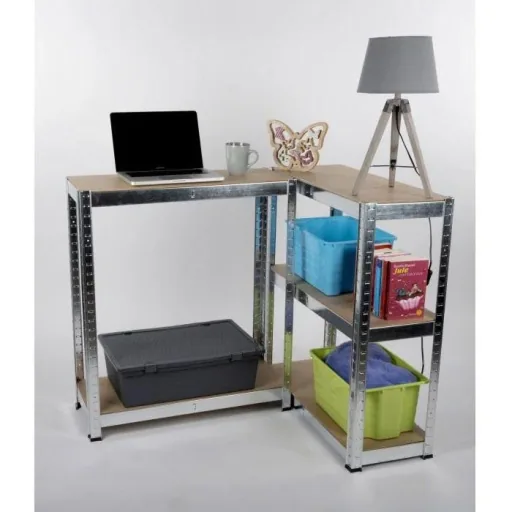 2x storage rack 5 shelves 172 x 75 x 30cm