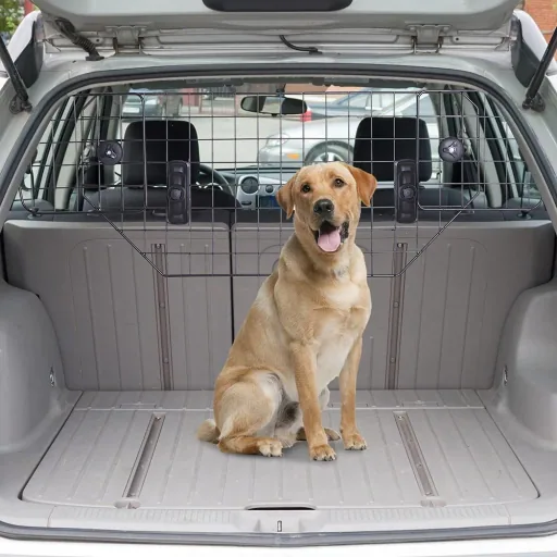Adjustable dog guard