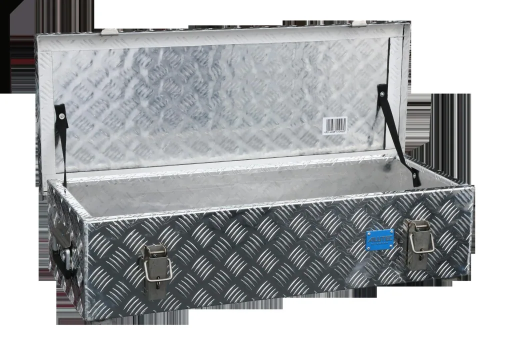 Riffelblechbox Aluminium EXTREME 46, 822 x 325 x 210 mm