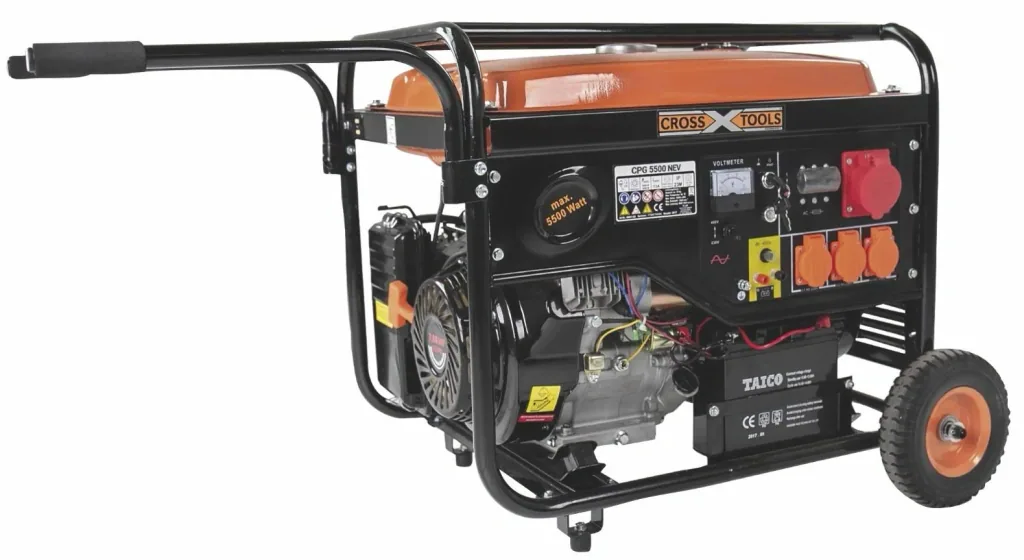 Petrol generator CPG 5500 NEV – 5500 watts maximum power