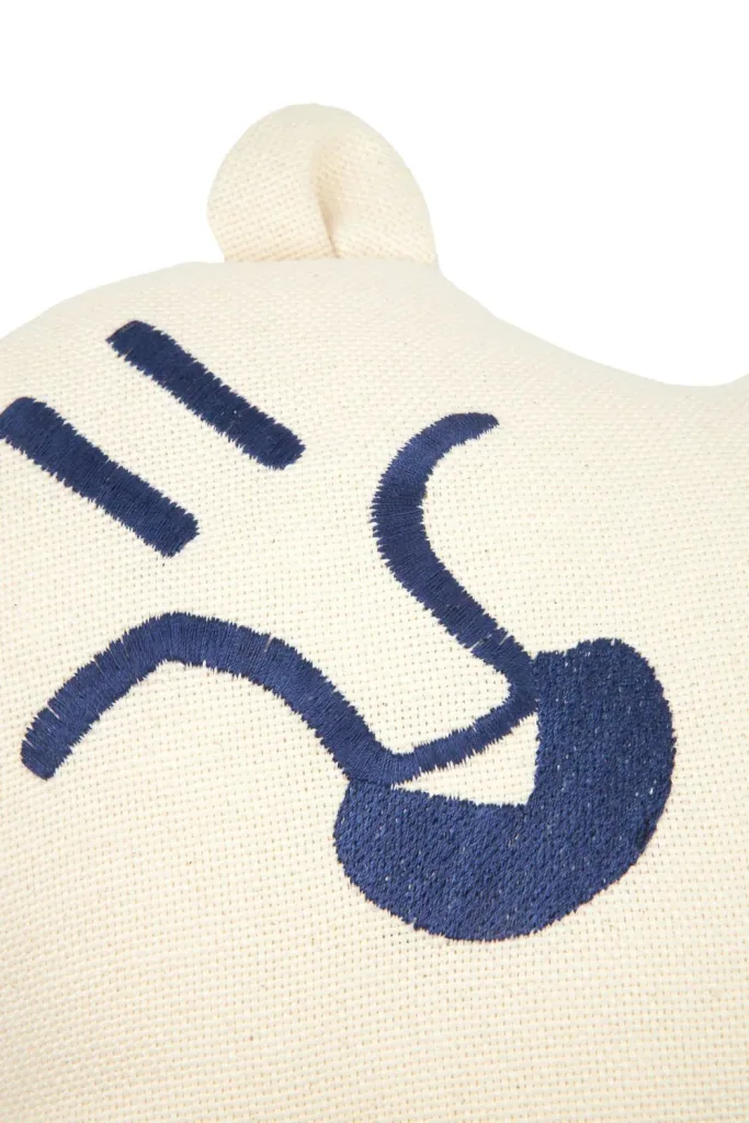 Nobodinoz kinderkussen, babykussen, tijgerkussen, 40 x 32 cm