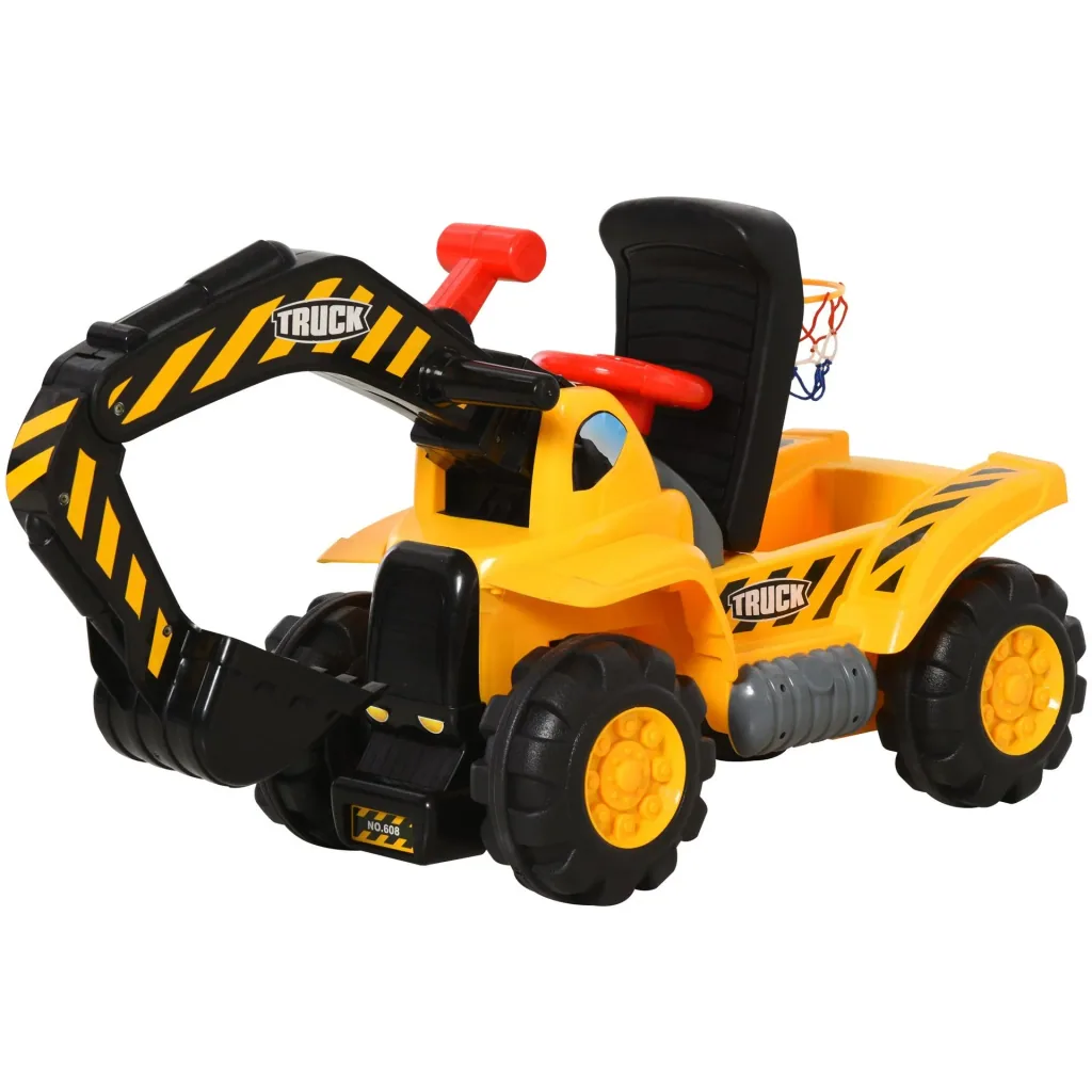 Digging machine for children's toys