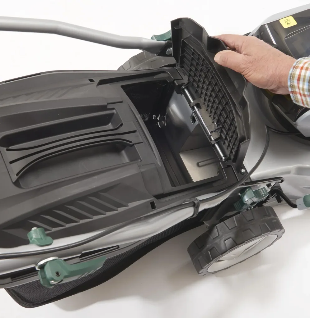 Cordless lawn mower GM ARM 4038 cutting width 38 cm - including battery and charger