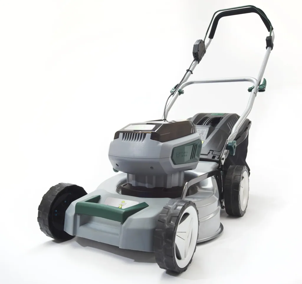 Cordless lawn mower GM ARM 4038 cutting width 38 cm - including battery and charger