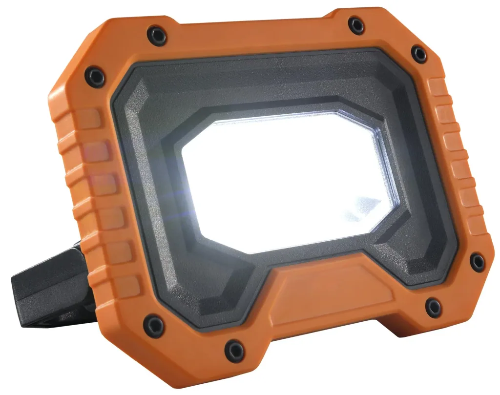 LED work light with Bluetooth speaker