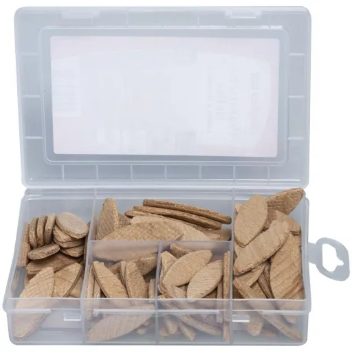 Flat dowel assortment Practical helpers 85 pieces