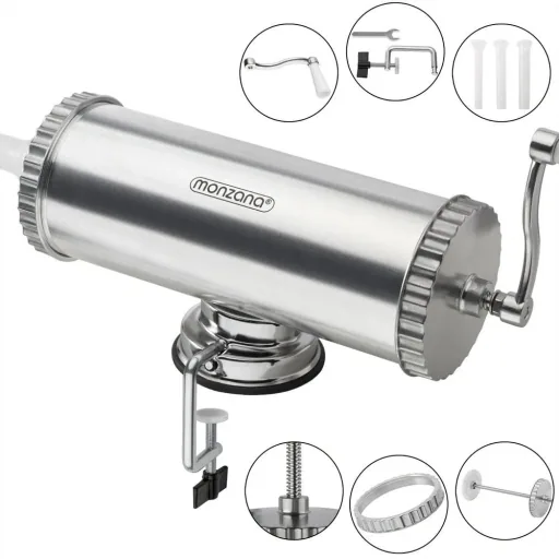 Sausage filler - Vertical - incl. 4 attachments - 2.5 kg capacity