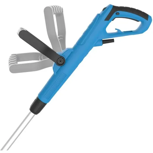 Electric surface and joint cleaner with telescopic pole and 4 joint brushes - GUB 500