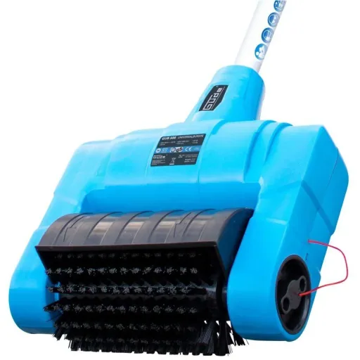 Electric surface and joint cleaner with telescopic pole and 4 joint brushes - GUB 500