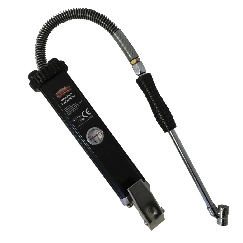 Pneumatic workshop tire inflator