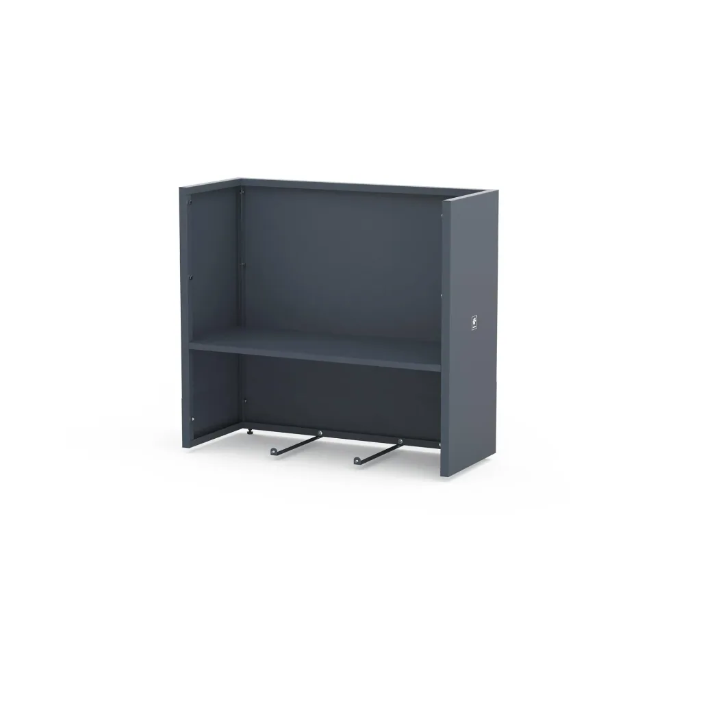 Herstera Garden Cube plantenbak 100×40×115 cm antraciet