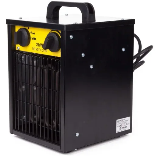 Electric fan heater for workshops - 2000W - up to 20m²