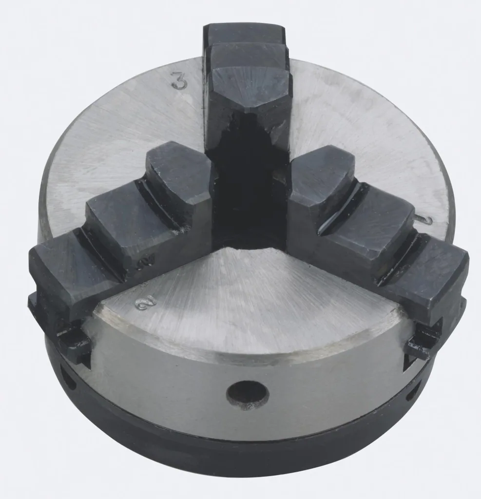 Three-jaw chuck, centric clamping for DB 250