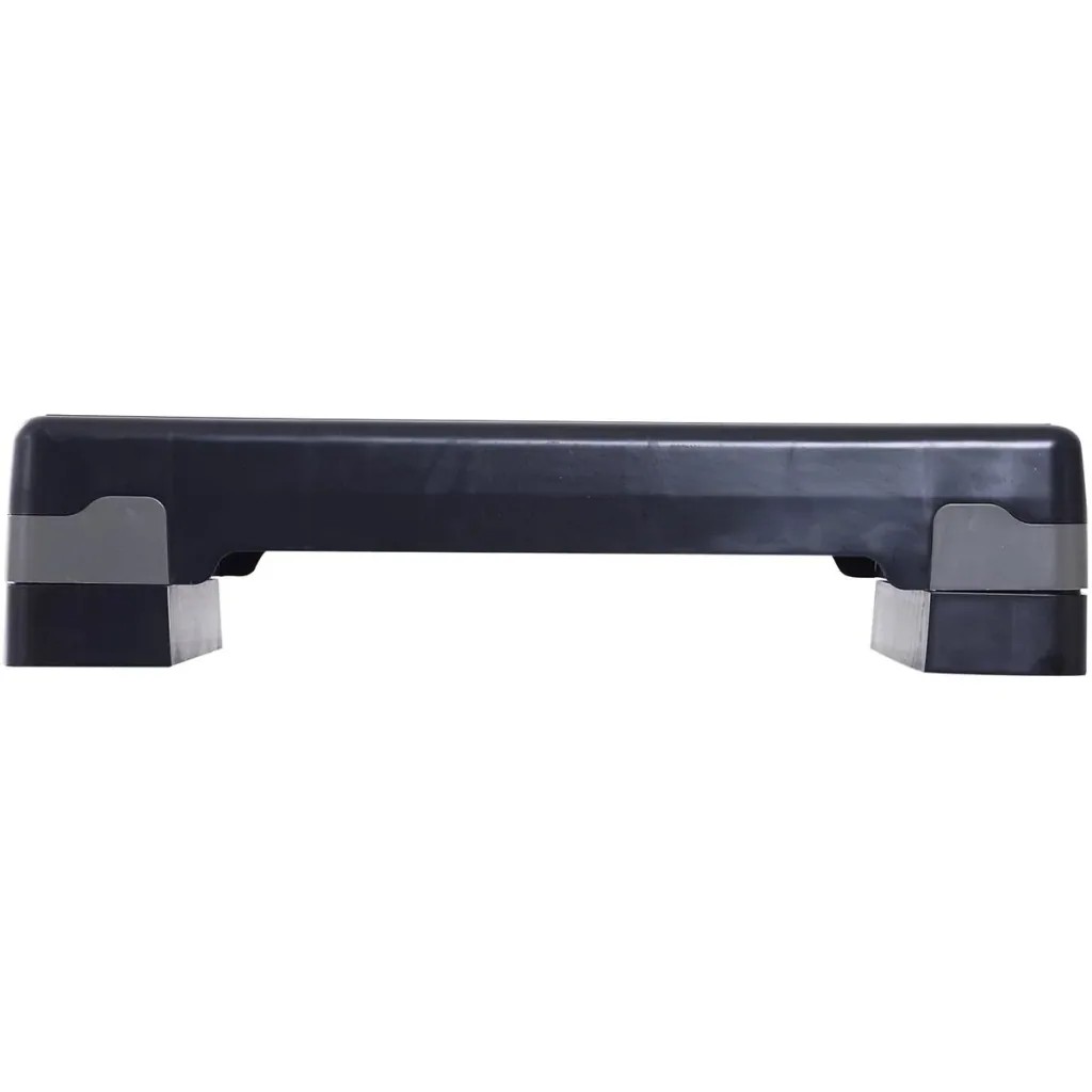 Height-adjustable step board black/grey
