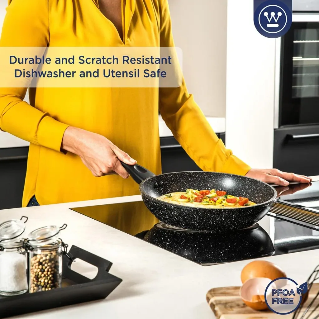 Frying pan Ø30 cm (12") Black Marble